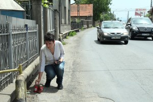 Locul celui mai recent accident mortal din Sântuhalm. Din cauza indiferenţei autorităţilor, vor urma şi altele 