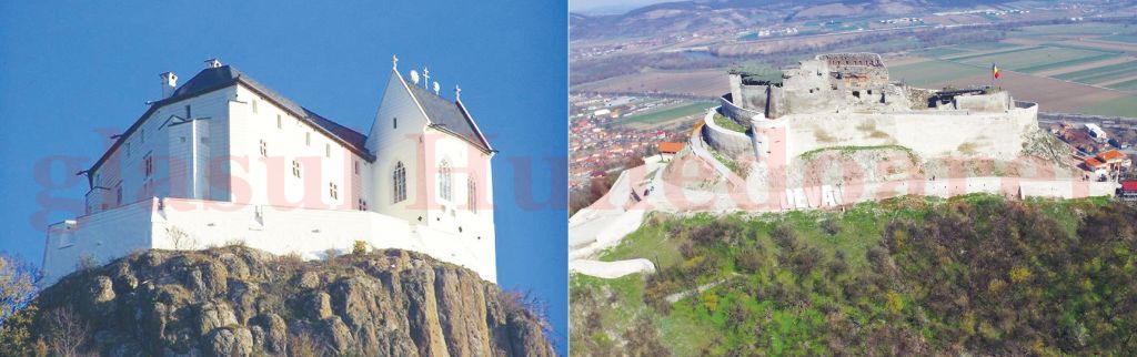 Cetatea din Fűzer este poziționată la fel ca și Cetatea Devei. Monumentul istoric din Ungaria este însă perfect funcțional
